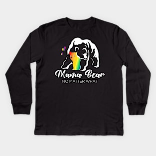 Equal Mom LGBT Mama Bear Gay Pride Kids Long Sleeve T-Shirt